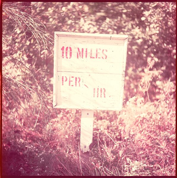 [235 Miscellaneous Views: Street Furniture, Signs, and Architectural Details], Walker Evans (American, St. Louis, Missouri 1903–1975 New Haven, Connecticut), Color film transparency and negative