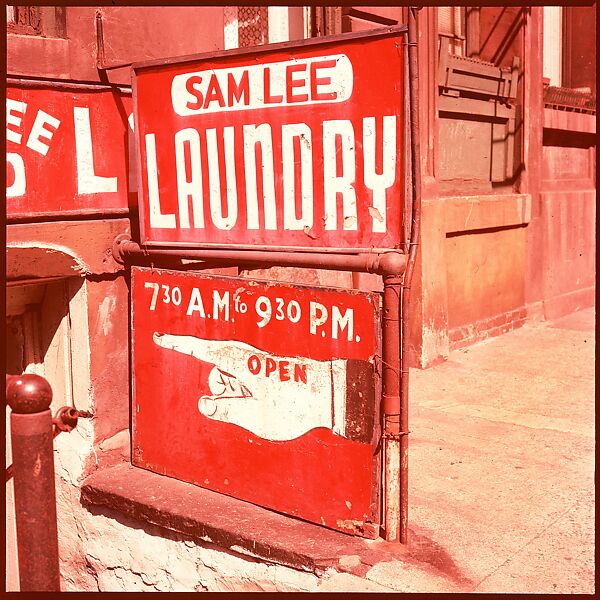 [235 Miscellaneous Views: Street Furniture, Signs, and Architectural Details], Walker Evans (American, St. Louis, Missouri 1903–1975 New Haven, Connecticut), Color film transparency and negative