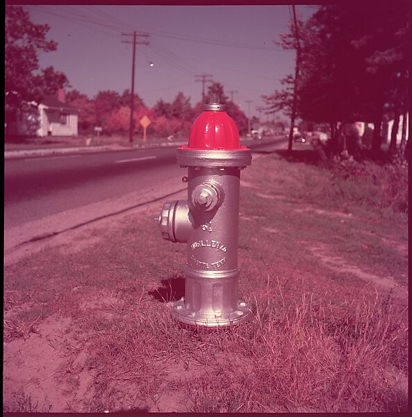 [235 Miscellaneous Views: Street Furniture, Signs, and Architectural Details], Walker Evans (American, St. Louis, Missouri 1903–1975 New Haven, Connecticut), Color film transparency and negative