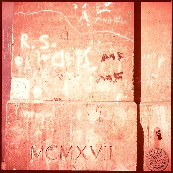 [235 Miscellaneous Views: Street Furniture, Signs, and Architectural Details], Walker Evans (American, St. Louis, Missouri 1903–1975 New Haven, Connecticut), Color film transparency and negative