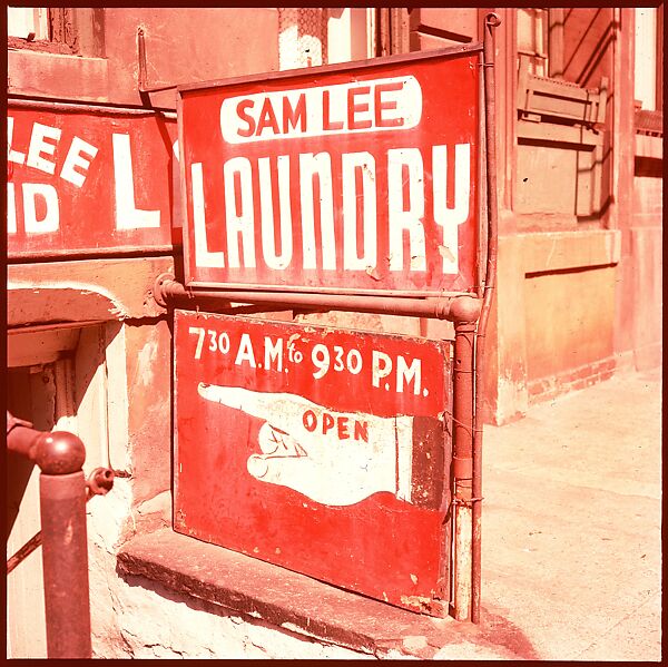 [235 Miscellaneous Views: Street Furniture, Signs, and Architectural Details], Walker Evans (American, St. Louis, Missouri 1903–1975 New Haven, Connecticut), Color film transparency and negative