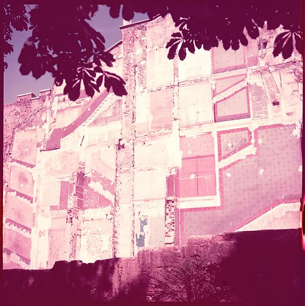 [235 Miscellaneous Views: Street Furniture, Signs, and Architectural Details], Walker Evans (American, St. Louis, Missouri 1903–1975 New Haven, Connecticut), Color film transparency and negative