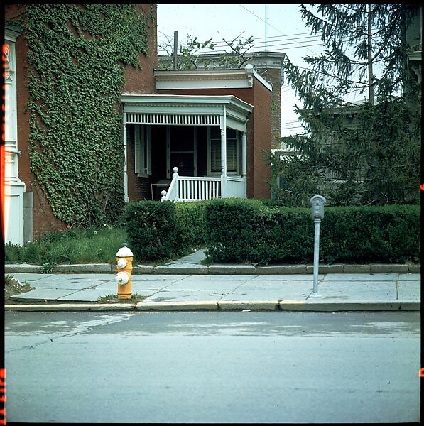 [235 Miscellaneous Views: Street Furniture, Signs, and Architectural Details], Walker Evans (American, St. Louis, Missouri 1903–1975 New Haven, Connecticut), Color film transparency and negative
