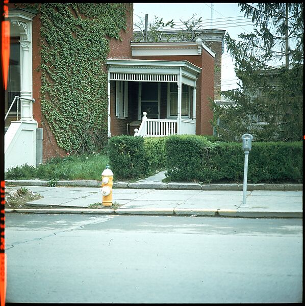 [235 Miscellaneous Views: Street Furniture, Signs, and Architectural Details], Walker Evans (American, St. Louis, Missouri 1903–1975 New Haven, Connecticut), Color film transparency and negative