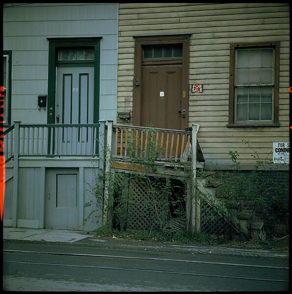[235 Miscellaneous Views: Street Furniture, Signs, and Architectural Details], Walker Evans (American, St. Louis, Missouri 1903–1975 New Haven, Connecticut), Color film transparency and negative