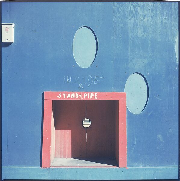 [235 Miscellaneous Views: Street Furniture, Signs, and Architectural Details], Walker Evans (American, St. Louis, Missouri 1903–1975 New Haven, Connecticut), Color film transparency and negative