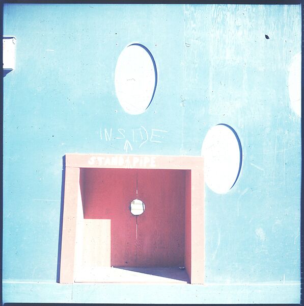 [235 Miscellaneous Views: Street Furniture, Signs, and Architectural Details], Walker Evans (American, St. Louis, Missouri 1903–1975 New Haven, Connecticut), Color film transparency and negative