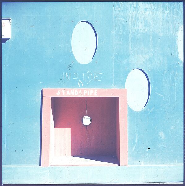 [235 Miscellaneous Views: Street Furniture, Signs, and Architectural Details], Walker Evans (American, St. Louis, Missouri 1903–1975 New Haven, Connecticut), Color film transparency and negative