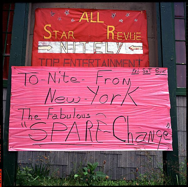 [235 Miscellaneous Views: Street Furniture, Signs, and Architectural Details], Walker Evans (American, St. Louis, Missouri 1903–1975 New Haven, Connecticut), Color film transparency and negative