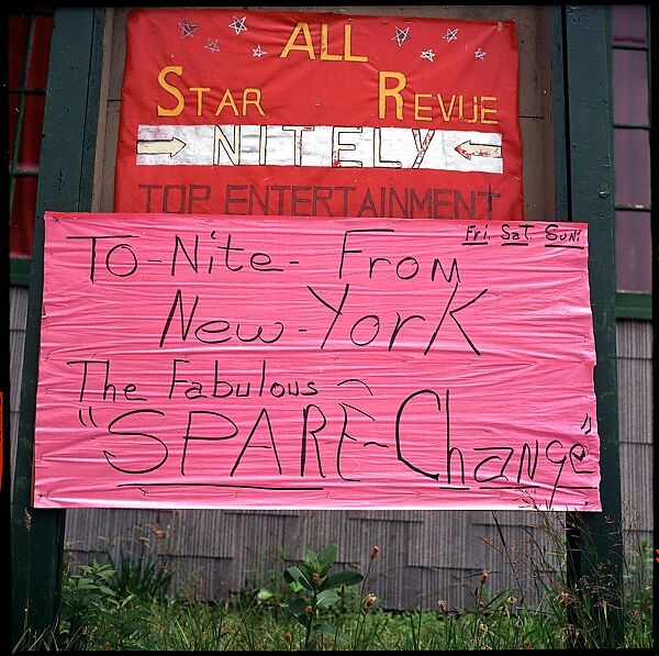 [235 Miscellaneous Views: Street Furniture, Signs, and Architectural Details], Walker Evans (American, St. Louis, Missouri 1903–1975 New Haven, Connecticut), Color film transparency and negative