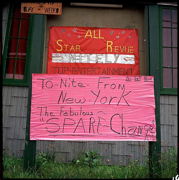 [235 Miscellaneous Views: Street Furniture, Signs, and Architectural Details], Walker Evans (American, St. Louis, Missouri 1903–1975 New Haven, Connecticut), Color film transparency and negative