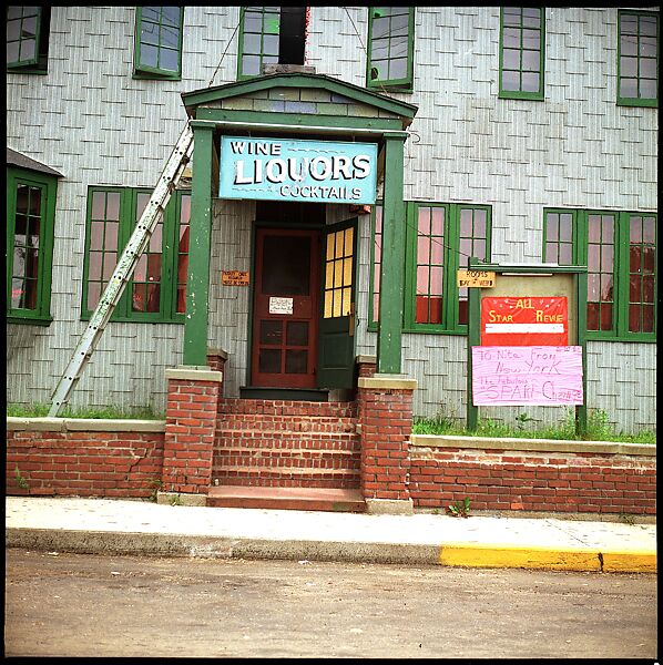 [235 Miscellaneous Views: Street Furniture, Signs, and Architectural Details], Walker Evans (American, St. Louis, Missouri 1903–1975 New Haven, Connecticut), Color film transparency and negative