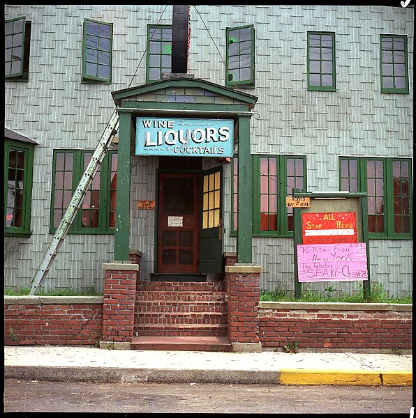[235 Miscellaneous Views: Street Furniture, Signs, and Architectural Details], Walker Evans (American, St. Louis, Missouri 1903–1975 New Haven, Connecticut), Color film transparency and negative