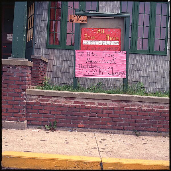 [235 Miscellaneous Views: Street Furniture, Signs, and Architectural Details], Walker Evans (American, St. Louis, Missouri 1903–1975 New Haven, Connecticut), Color film transparency and negative