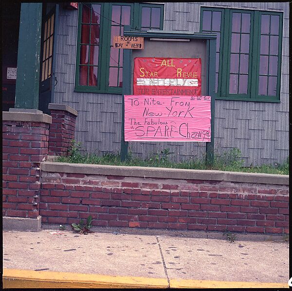 [235 Miscellaneous Views: Street Furniture, Signs, and Architectural Details], Walker Evans (American, St. Louis, Missouri 1903–1975 New Haven, Connecticut), Color film transparency and negative