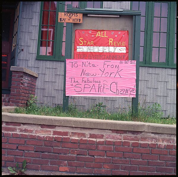 [235 Miscellaneous Views: Street Furniture, Signs, and Architectural Details], Walker Evans (American, St. Louis, Missouri 1903–1975 New Haven, Connecticut), Color film transparency and negative