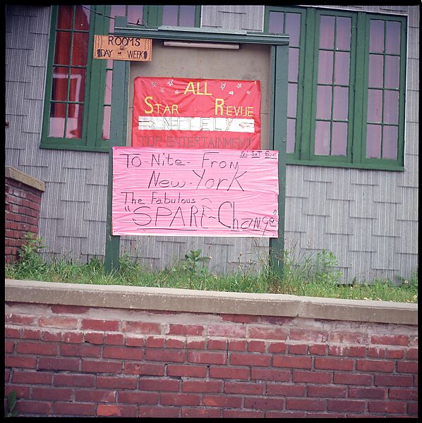 [235 Miscellaneous Views: Street Furniture, Signs, and Architectural Details], Walker Evans (American, St. Louis, Missouri 1903–1975 New Haven, Connecticut), Color film transparency and negative