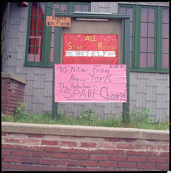 [235 Miscellaneous Views: Street Furniture, Signs, and Architectural Details], Walker Evans (American, St. Louis, Missouri 1903–1975 New Haven, Connecticut), Color film transparency and negative