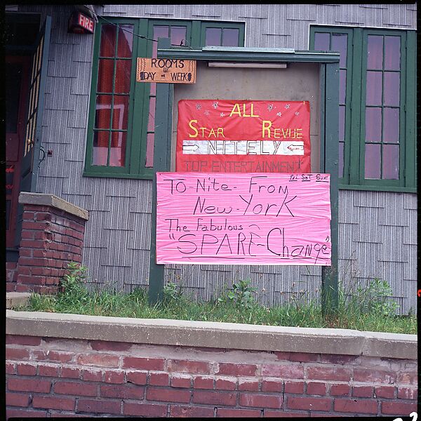 [235 Miscellaneous Views: Street Furniture, Signs, and Architectural Details], Walker Evans (American, St. Louis, Missouri 1903–1975 New Haven, Connecticut), Color film transparency and negative