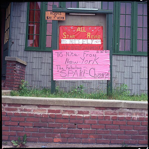[235 Miscellaneous Views: Street Furniture, Signs, and Architectural Details], Walker Evans (American, St. Louis, Missouri 1903–1975 New Haven, Connecticut), Color film transparency and negative