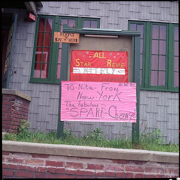 [235 Miscellaneous Views: Street Furniture, Signs, and Architectural Details], Walker Evans (American, St. Louis, Missouri 1903–1975 New Haven, Connecticut), Color film transparency and negative