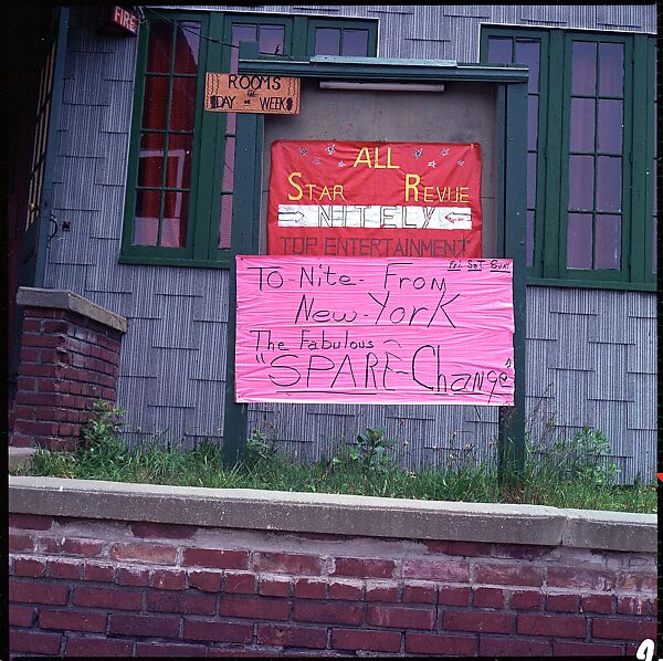 [235 Miscellaneous Views: Street Furniture, Signs, and Architectural Details], Walker Evans (American, St. Louis, Missouri 1903–1975 New Haven, Connecticut), Color film transparency and negative