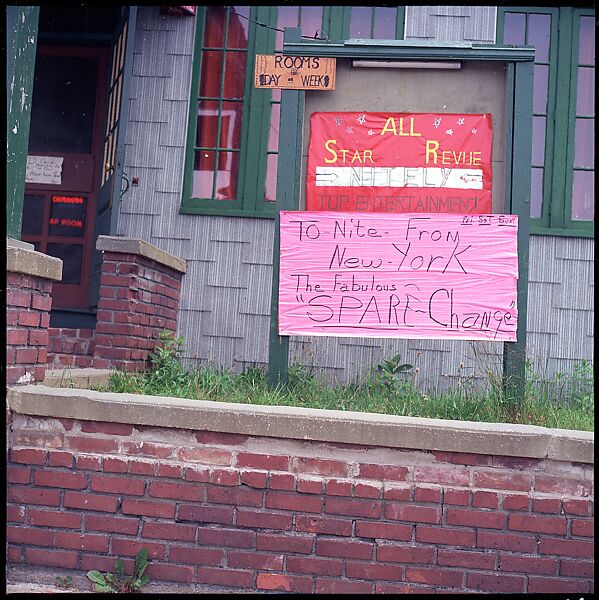 [235 Miscellaneous Views: Street Furniture, Signs, and Architectural Details], Walker Evans (American, St. Louis, Missouri 1903–1975 New Haven, Connecticut), Color film transparency and negative