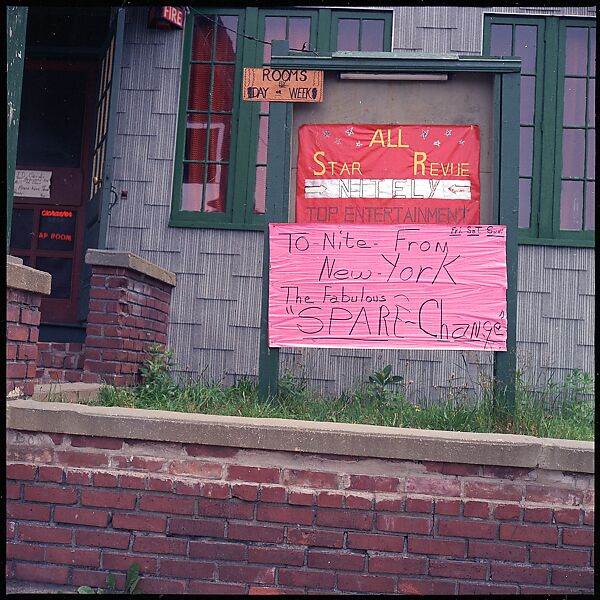 [235 Miscellaneous Views: Street Furniture, Signs, and Architectural Details], Walker Evans (American, St. Louis, Missouri 1903–1975 New Haven, Connecticut), Color film transparency and negative