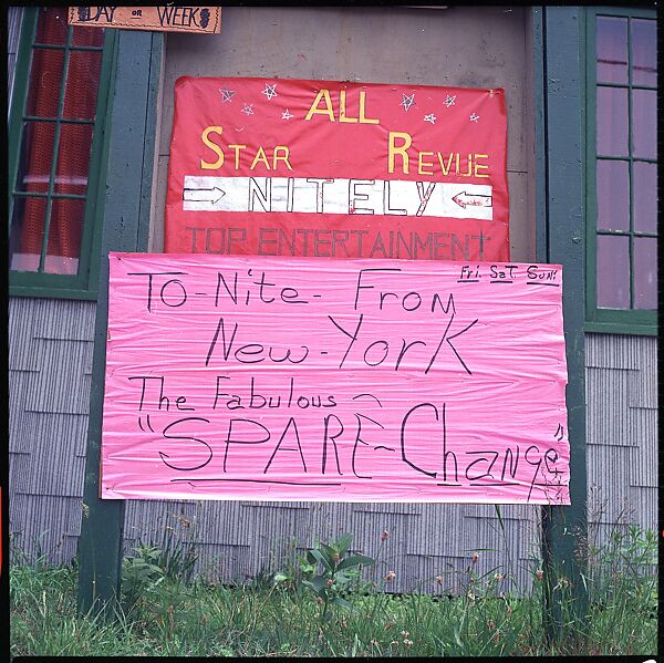 [235 Miscellaneous Views: Street Furniture, Signs, and Architectural Details], Walker Evans (American, St. Louis, Missouri 1903–1975 New Haven, Connecticut), Color film transparency and negative