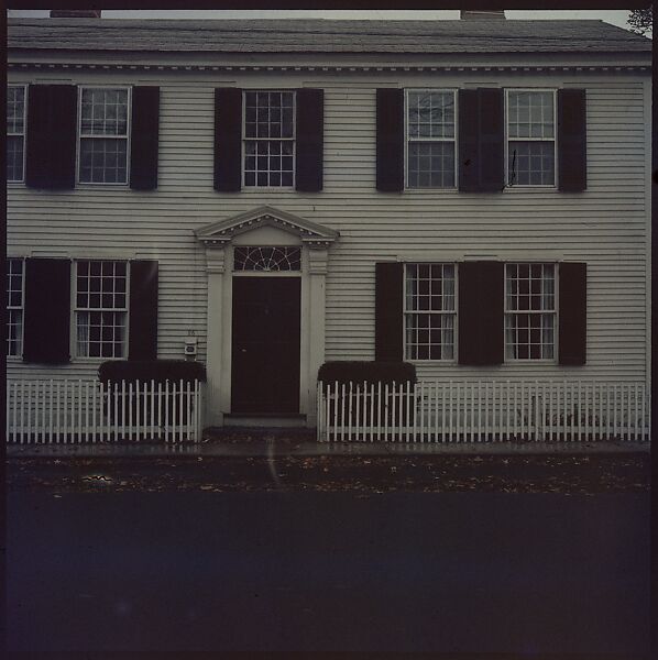 [235 Miscellaneous Views: Street Furniture, Signs, and Architectural Details], Walker Evans (American, St. Louis, Missouri 1903–1975 New Haven, Connecticut), Color film transparency and negative