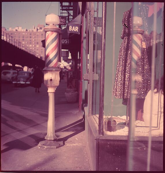 [31 Miscellaneous Views: Architectural Details, Street Furniture, Portraits, Signs], Walker Evans (American, St. Louis, Missouri 1903–1975 New Haven, Connecticut), Color film transparency