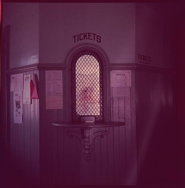 [31 Miscellaneous Views: Architectural Details, Street Furniture, Portraits, Signs], Walker Evans (American, St. Louis, Missouri 1903–1975 New Haven, Connecticut), Color film transparency