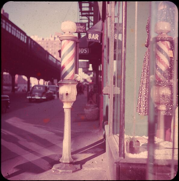 [31 Miscellaneous Views: Architectural Details, Street Furniture, Portraits, Signs], Walker Evans (American, St. Louis, Missouri 1903–1975 New Haven, Connecticut), Color film transparency
