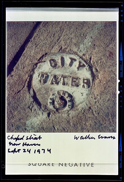 [35 Views of Signs Collected by Walker Evans and Copy Negatives of SX-70s], Walker Evans (American, St. Louis, Missouri 1903–1975 New Haven, Connecticut), Color film negative