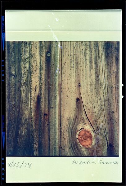 [35 Views of Signs Collected by Walker Evans and Copy Negatives of SX-70s], Walker Evans (American, St. Louis, Missouri 1903–1975 New Haven, Connecticut), Color film negative