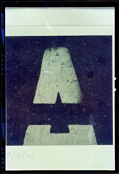 [35 Views of Signs Collected by Walker Evans and Copy Negatives of SX-70s], Walker Evans (American, St. Louis, Missouri 1903–1975 New Haven, Connecticut), Color film negative