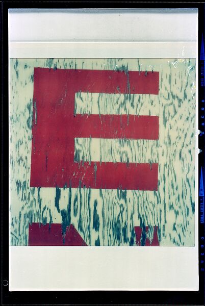 [35 Views of Signs Collected by Walker Evans and Copy Negatives of SX-70s], Walker Evans (American, St. Louis, Missouri 1903–1975 New Haven, Connecticut), Color film negative