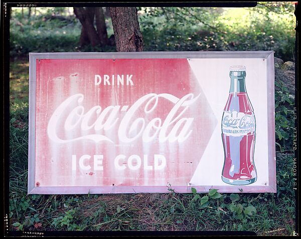 [35 Views of Signs Collected by Walker Evans and Copy Negatives of SX-70s], Walker Evans (American, St. Louis, Missouri 1903–1975 New Haven, Connecticut), Color film negative