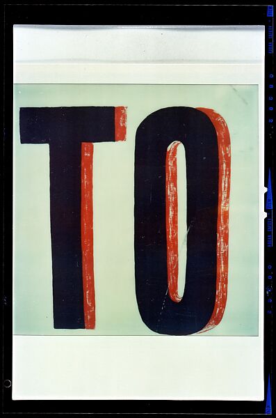 [35 Views of Signs Collected by Walker Evans and Copy Negatives of SX-70s], Walker Evans (American, St. Louis, Missouri 1903–1975 New Haven, Connecticut), Color film negative