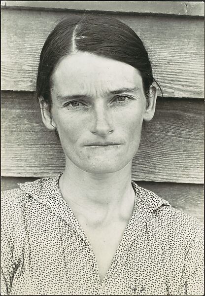 Alabama Tenant Farmer Wife, Walker Evans (American, St. Louis, Missouri 1903–1975 New Haven, Connecticut), Gelatin silver print 