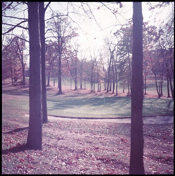 [Four Views of a Golf Course, for Fortune Article "October's Game"], Walker Evans (American, St. Louis, Missouri 1903–1975 New Haven, Connecticut), Color film transparency