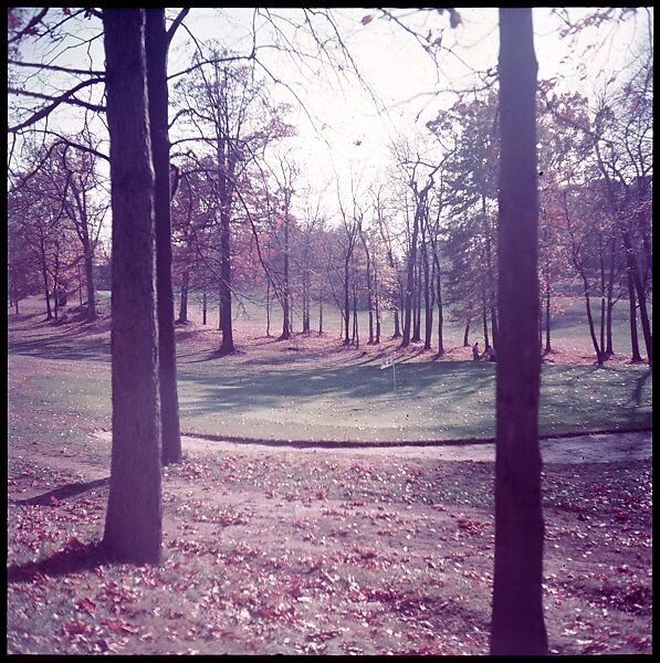 [Four Views of a Golf Course, for Fortune Article "October's Game"], Walker Evans (American, St. Louis, Missouri 1903–1975 New Haven, Connecticut), Color film transparency
