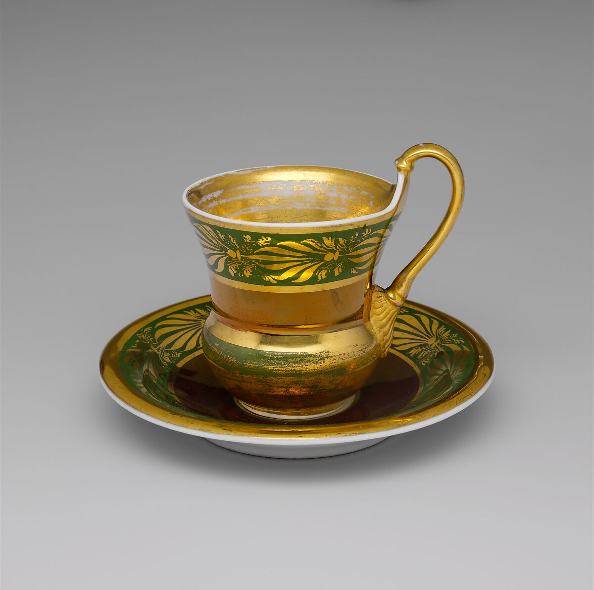 Cup and Saucer, Koenigliche Porzellan Manufaktur (German, founded 1763), Porcelain, German 