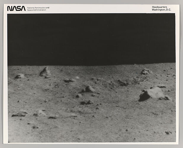 [Lunar Surface Photographed by Surveyor V]