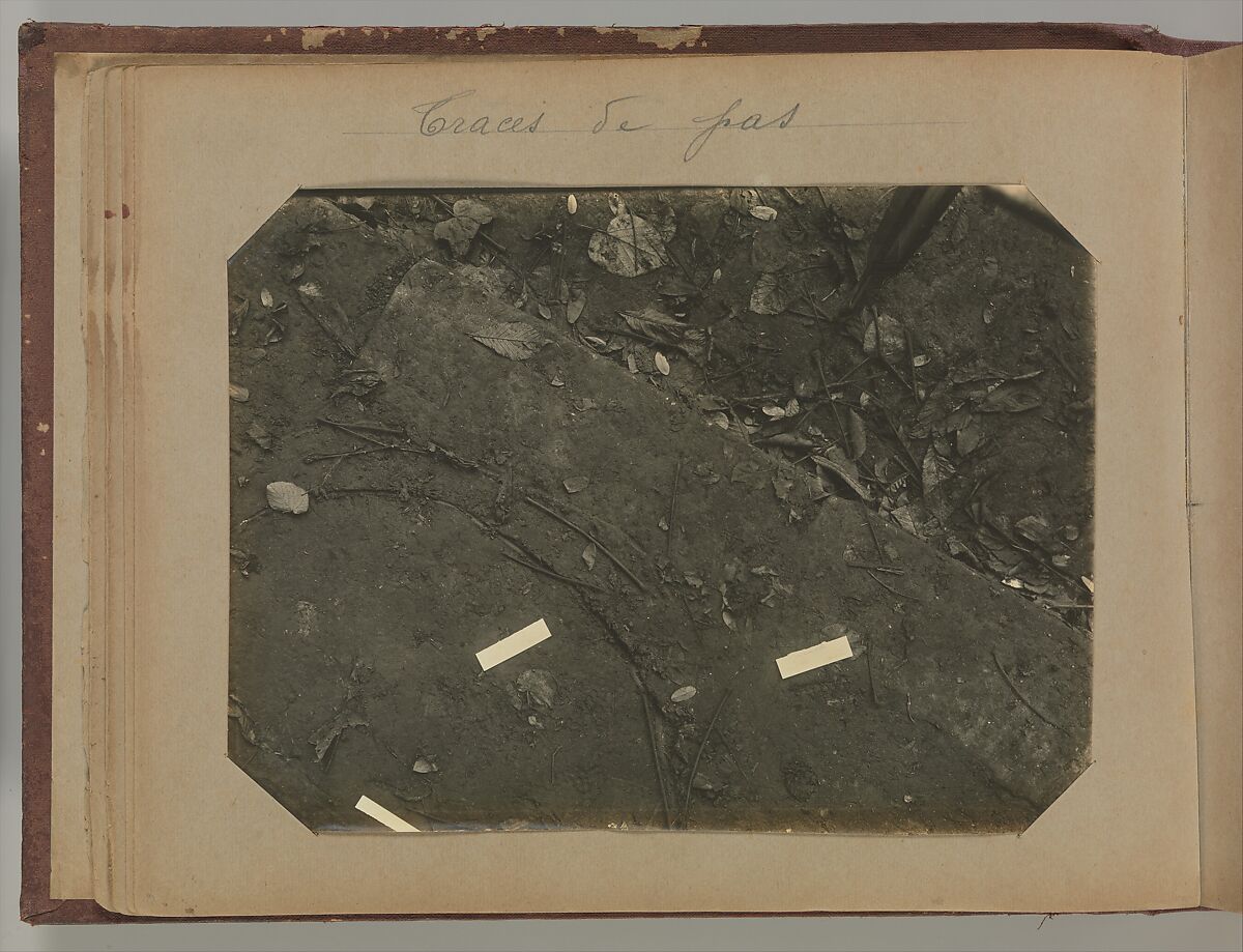 [Album of Paris Crime Scenes], Attributed to Alphonse Bertillon (French, 1853–1914), Gelatin silver prints