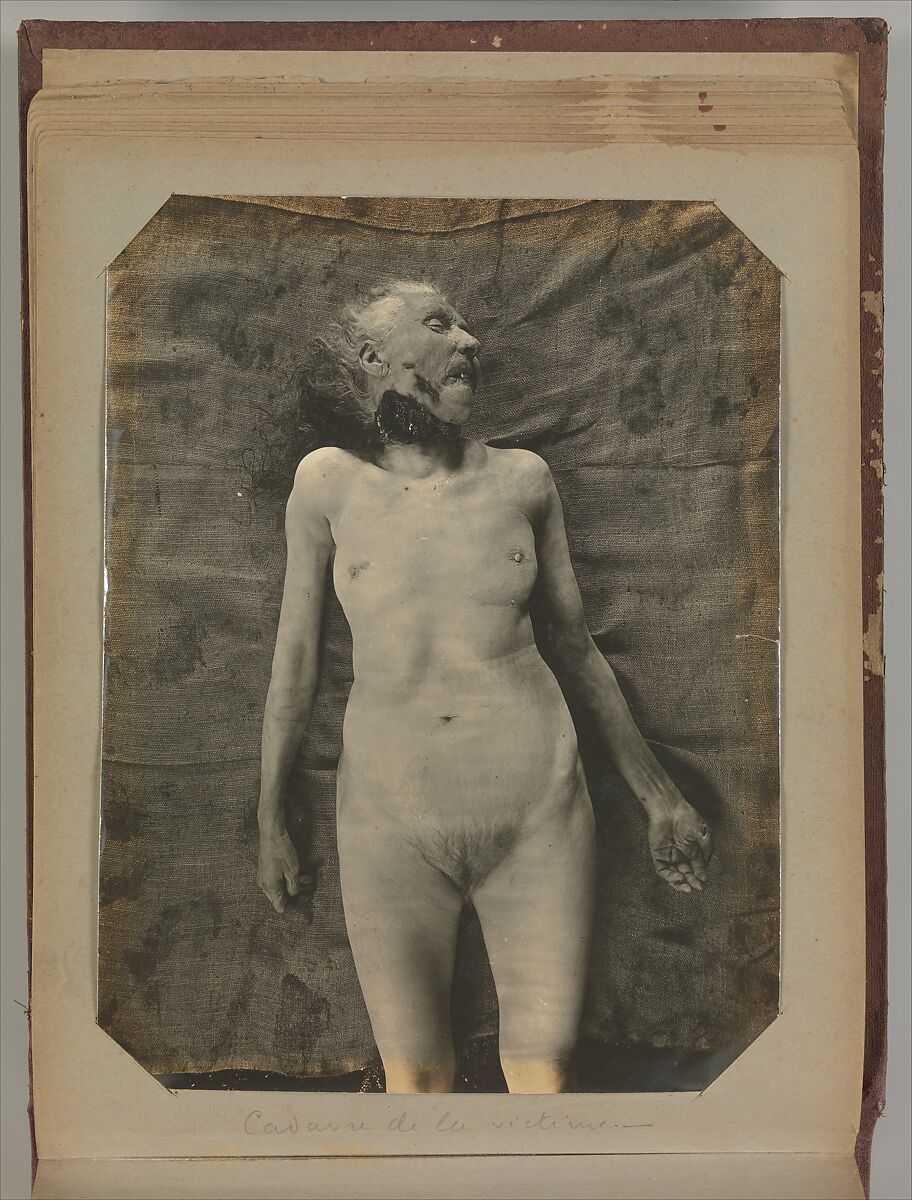 [Album of Paris Crime Scenes], Attributed to Alphonse Bertillon (French, 1853–1914), Gelatin silver prints