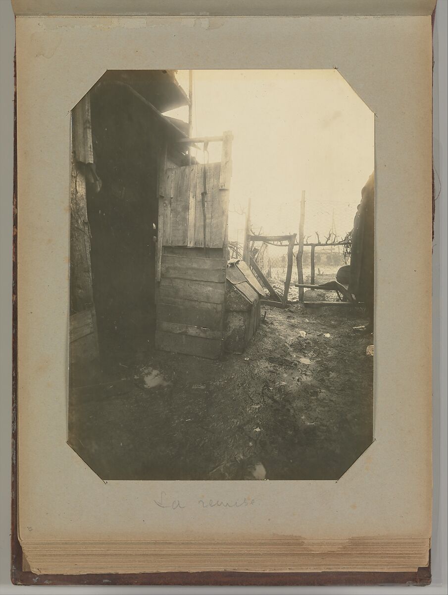 [Album of Paris Crime Scenes], Attributed to Alphonse Bertillon (French, 1853–1914), Gelatin silver prints
