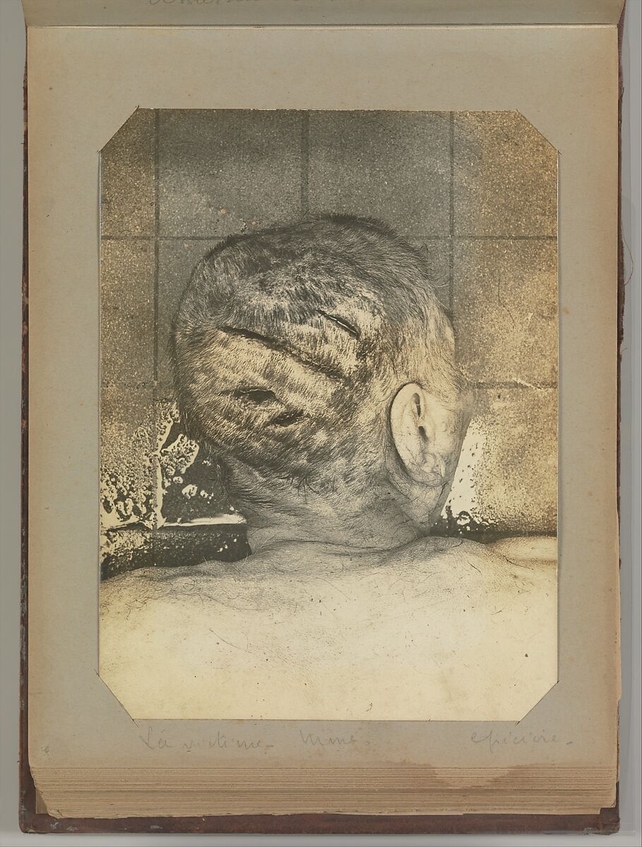 [Album of Paris Crime Scenes], Attributed to Alphonse Bertillon (French, 1853–1914), Gelatin silver prints