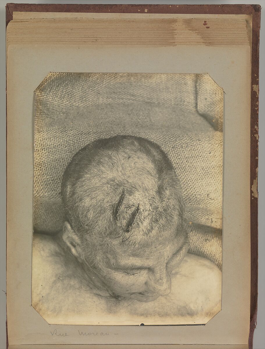 [Album of Paris Crime Scenes], Attributed to Alphonse Bertillon (French, 1853–1914), Gelatin silver prints