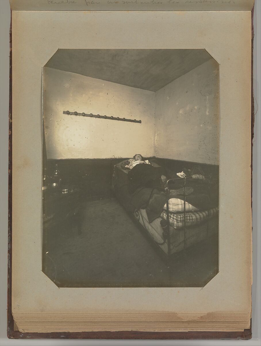 [Album of Paris Crime Scenes], Attributed to Alphonse Bertillon (French, 1853–1914), Gelatin silver prints
